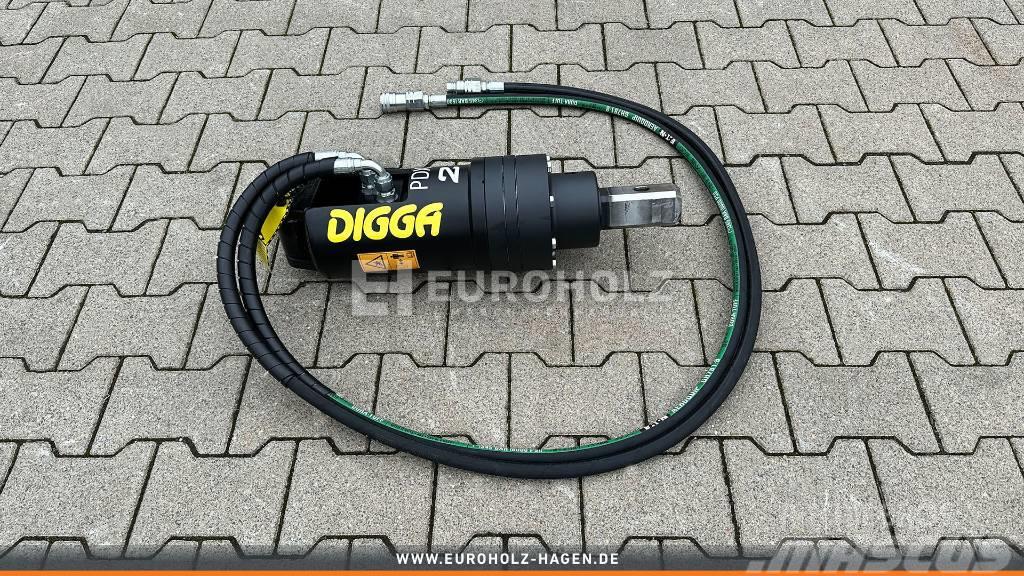  [Digga] Digga PDX2 Erdbohrer Motor mit Schläuchen Puurid