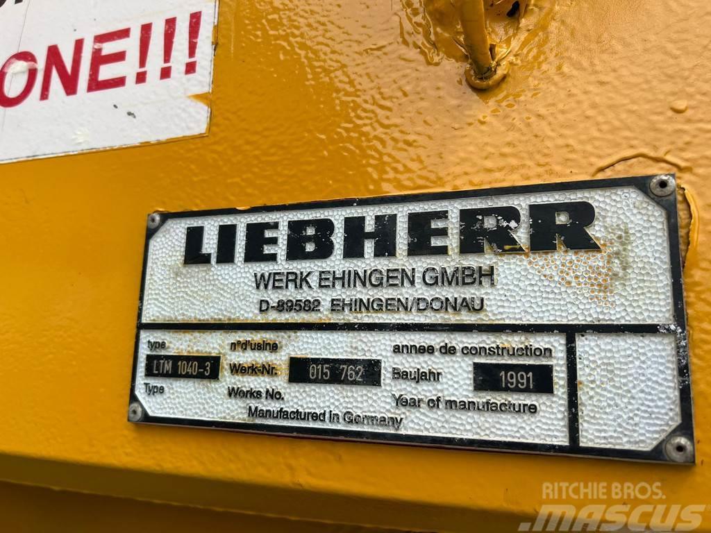 Liebherr LTM 1040 Automacara Maastikutõstukid