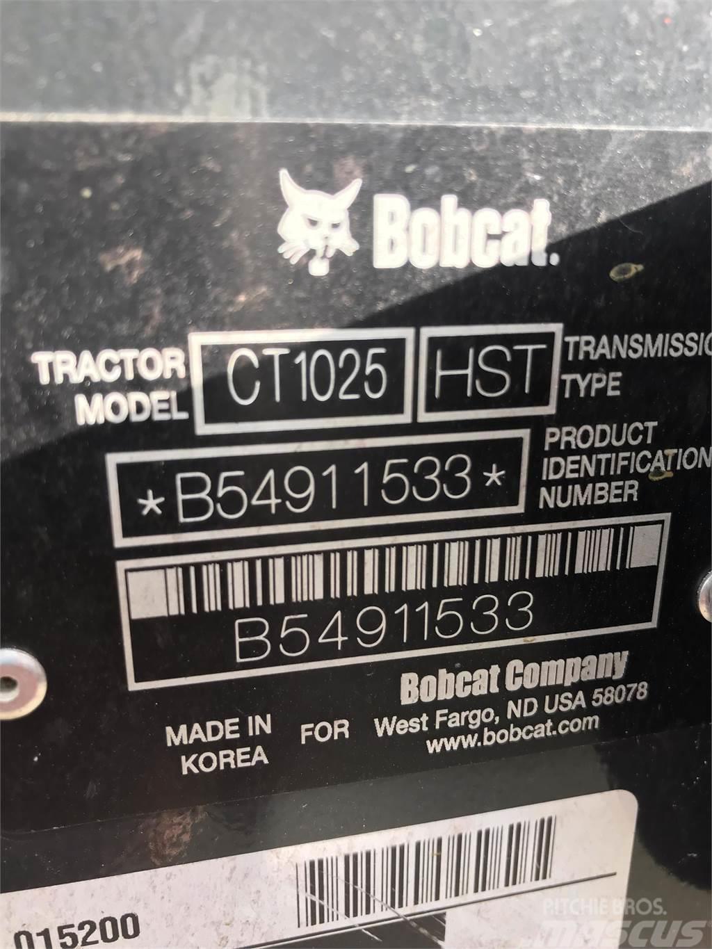 Bobcat CT1025 Kompakttraktorid