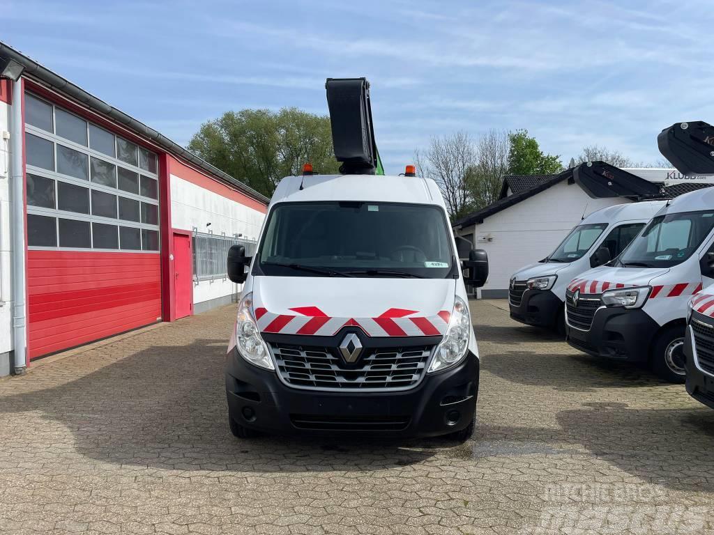 Renault Master Hubarbeitsbühne KLUBB K42P Korb 200kg EURO Auto korvtõstukid