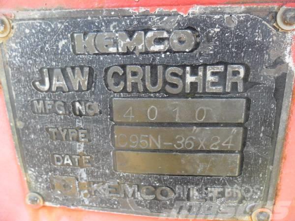 Kemco Jaw Crusher C95N 90x60 Iseliikuvad purustid