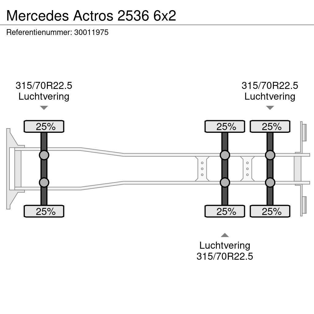 Mercedes-Benz Actros 2536 6x2 Furgoonautod