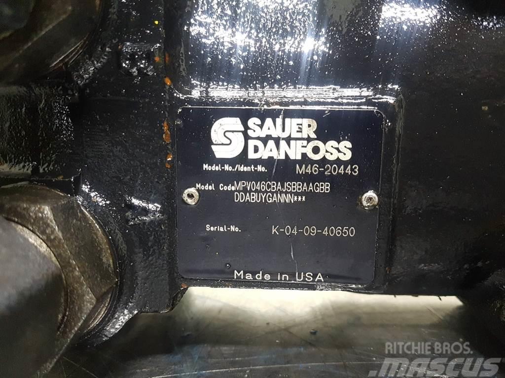 Sauer Danfoss MPV046CBAJSBBAAGBBD - M46-20443 - Drive pump Hüdraulika