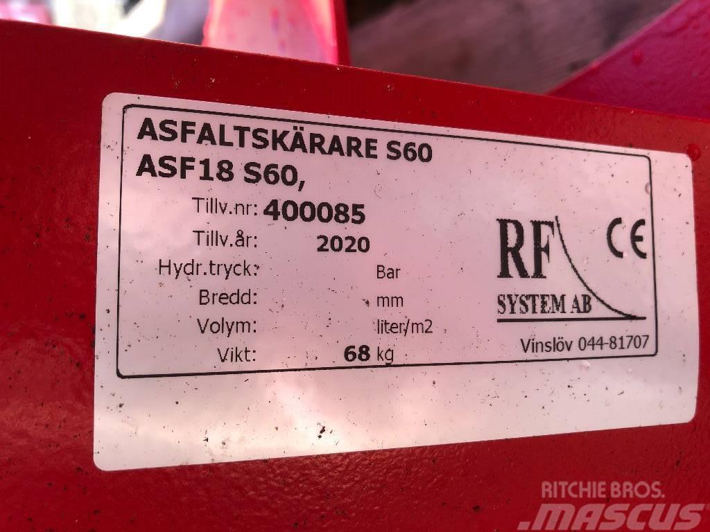 Rf-system RF Asfaltskärare S60 Betoonipurustuskäärid