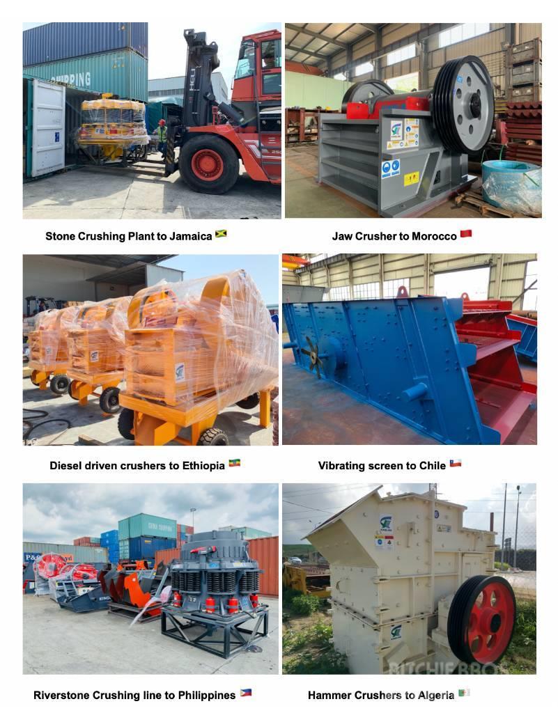 Kinglink belt conveyor for aggregates transport Muud