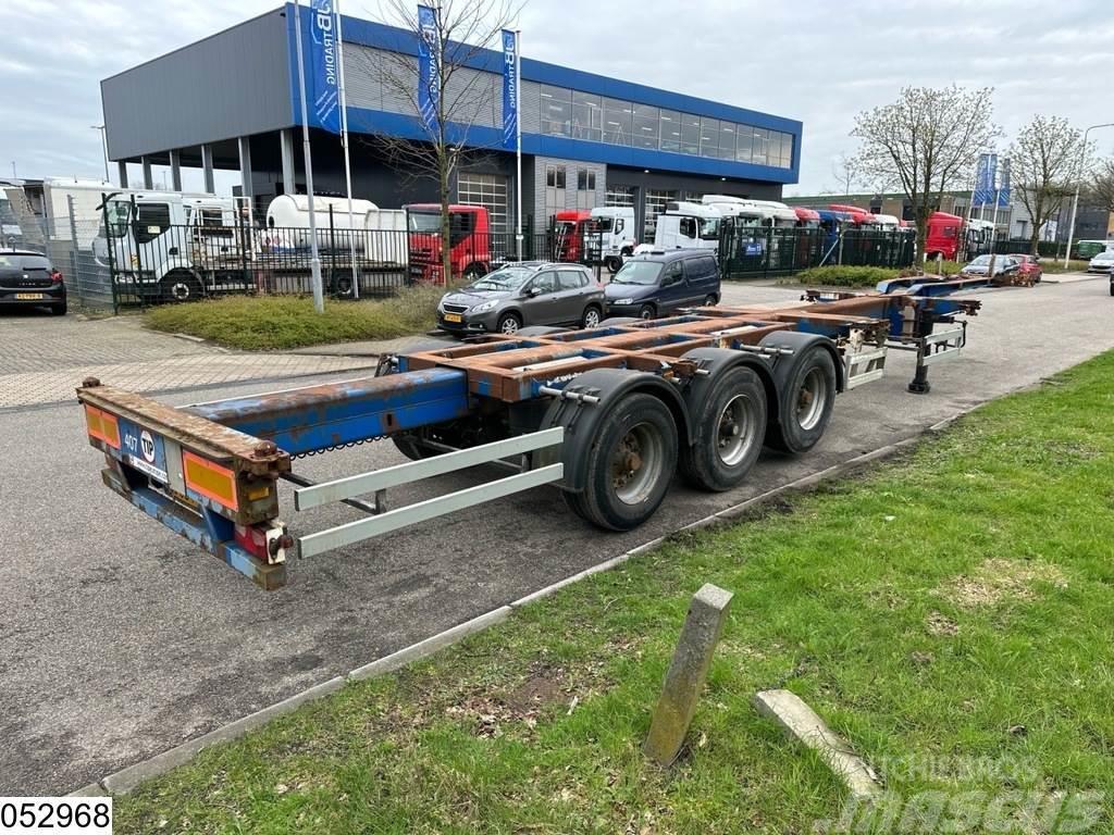 Pacton Container 10,20,30,40, 45 FT, 2x Extendable Konteinerveo poolhaagised
