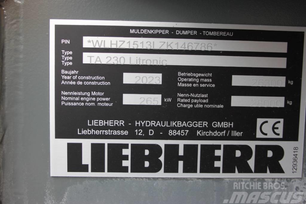 Liebherr TA 230 Liigendraamiga pinnaseveokid