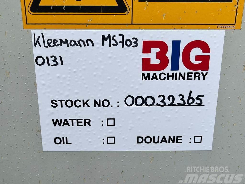 Kleemann MS703 EVO Iseliikuvad sõelad