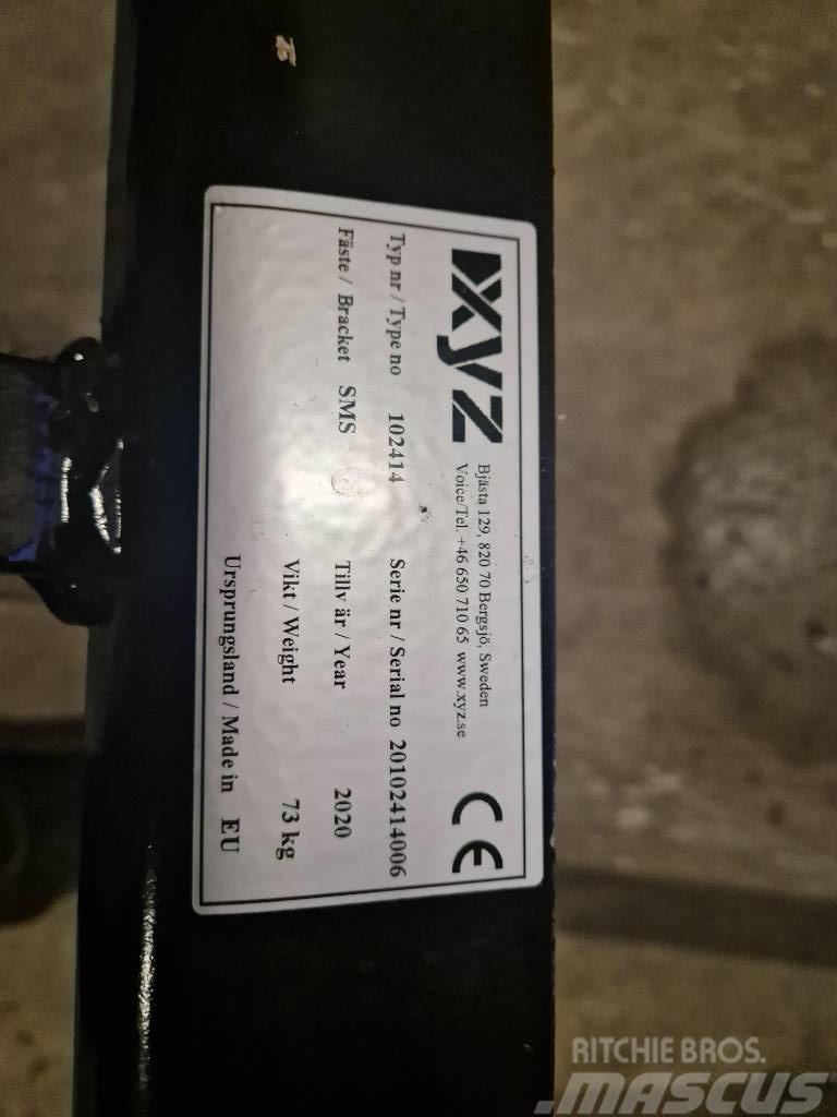 XYZ Balspjut 1,2m med SMS-ram Frontaallaadurid ja ekskavaatorid