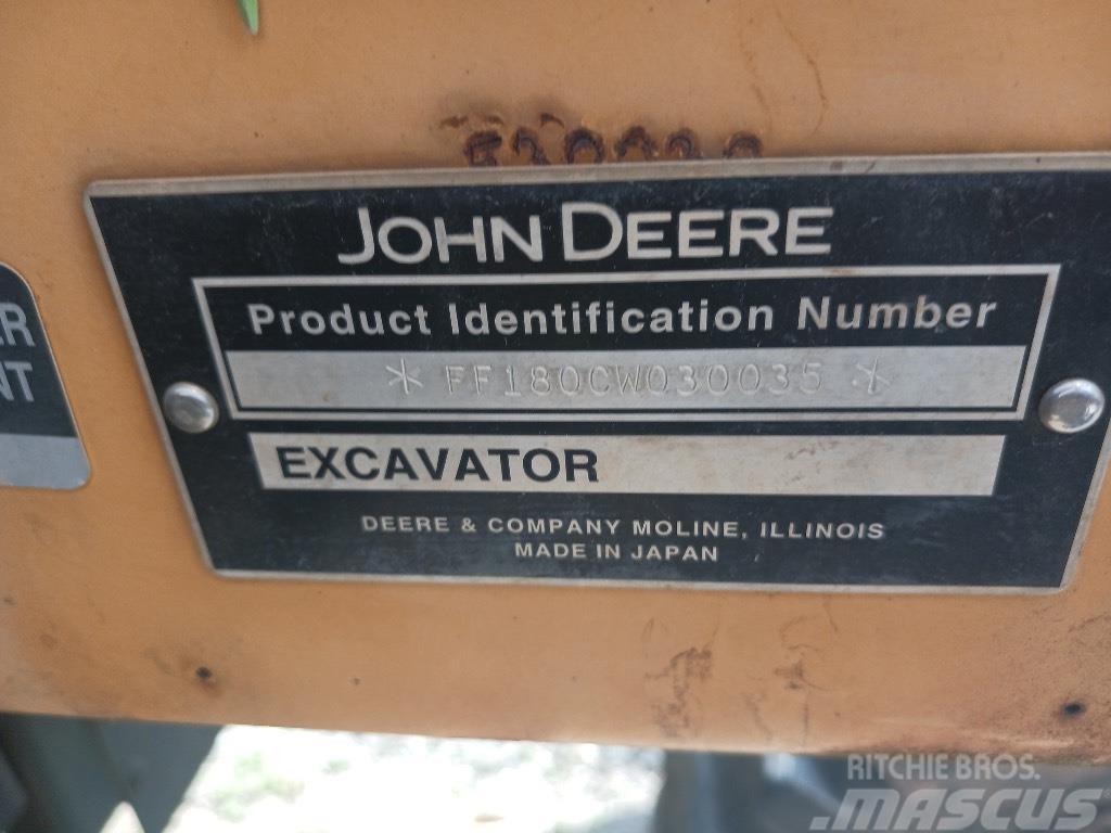John Deere 180 C Ratasekskavaatorid