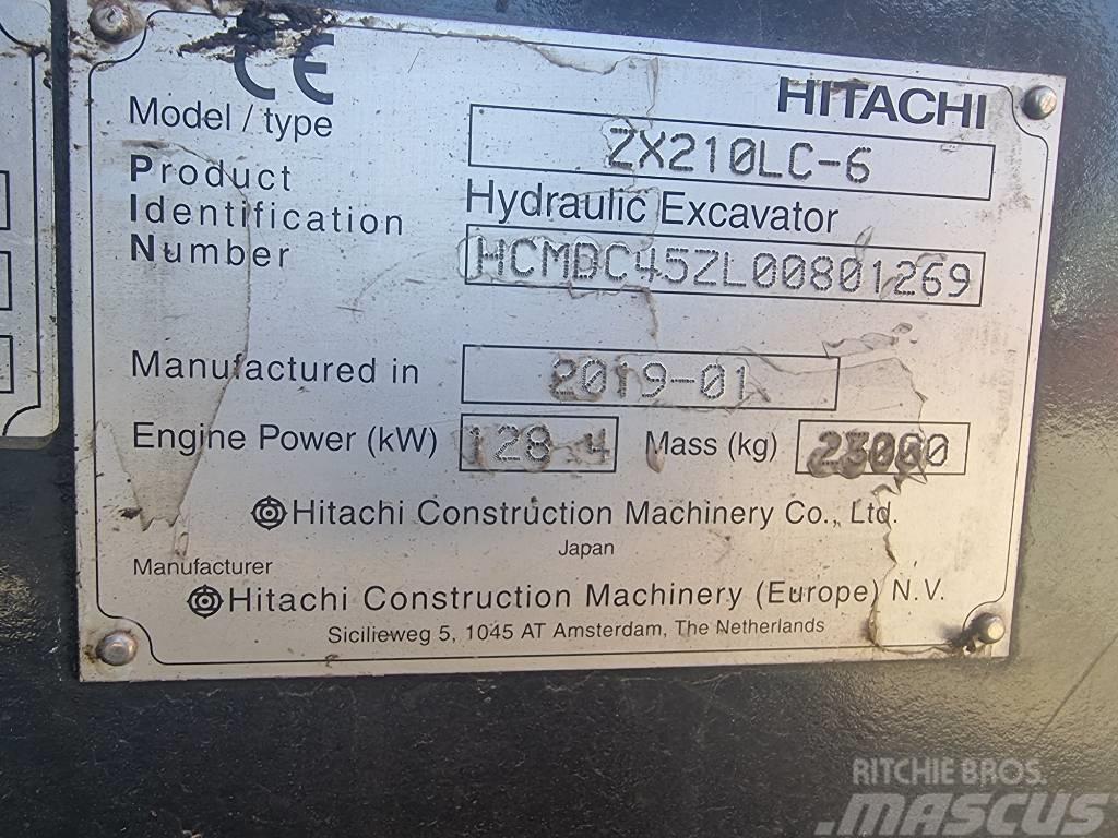 Hitachi ZX 210 LC N-6 Roomikekskavaatorid