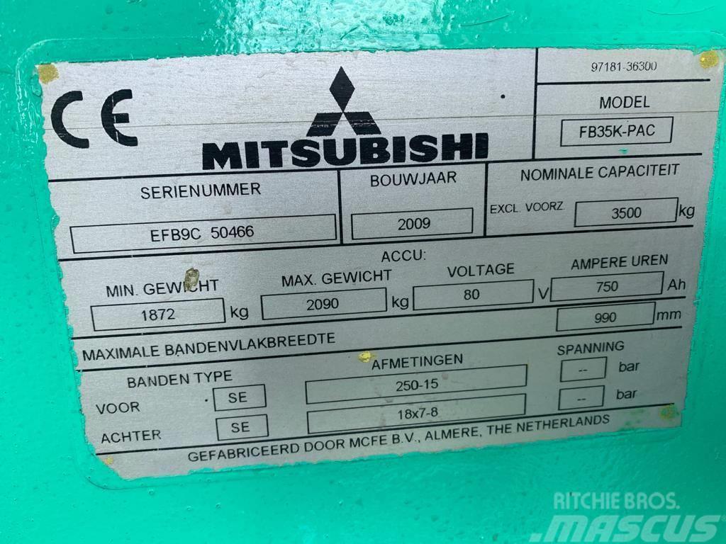 Mitsubishi FB35K-PAC Elektritõstukid