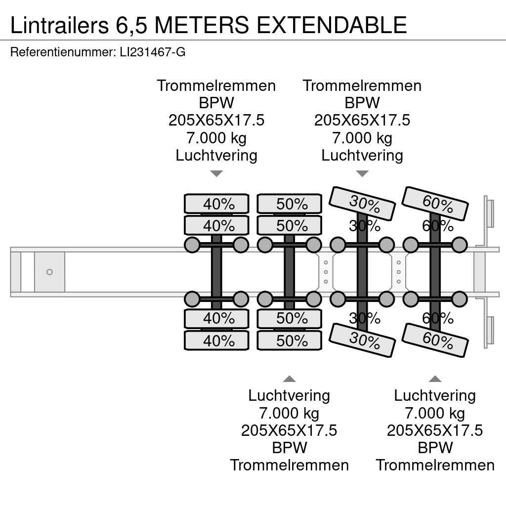Lintrailers 6,5 METERS EXTENDABLE Raskeveo poolhaagised