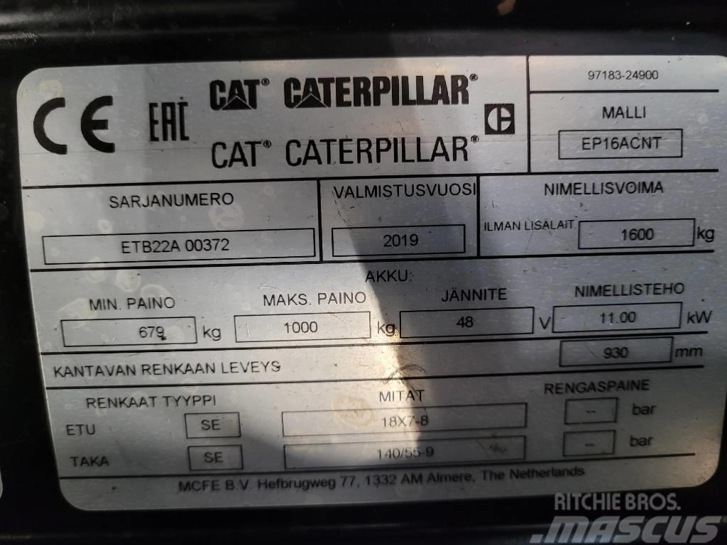 CAT EP16ACNT Elektritõstukid