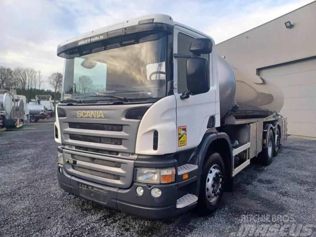Scania P380 6X2 INSULATED STAINLESS STEEL TANK 15 500L 1 Tsisternveokid