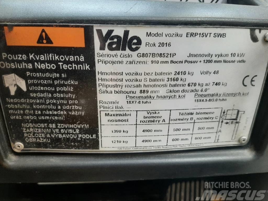 Yale ERP15VTSWB Elektritõstukid