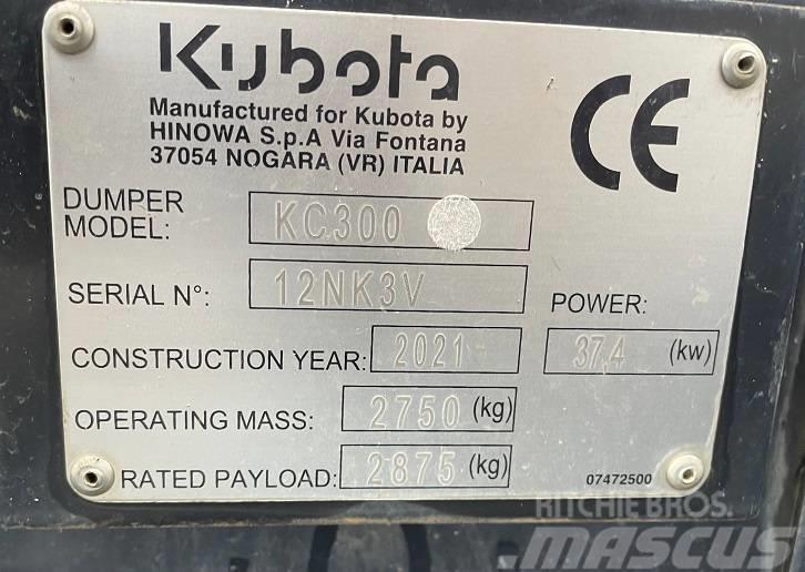 Kubota KC300HR-5 Roomikkallurid