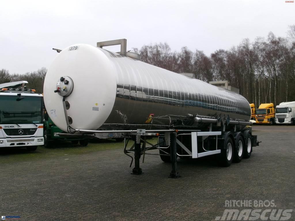 Maisonneuve Chemical tank inox 22.3 m3 / 1 comp Tsistern poolhaagised