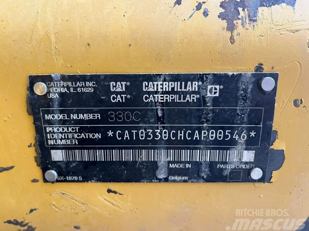 CAT 330CL Long Reach - CE certified / long reach Pika noolega ekskavaatorid