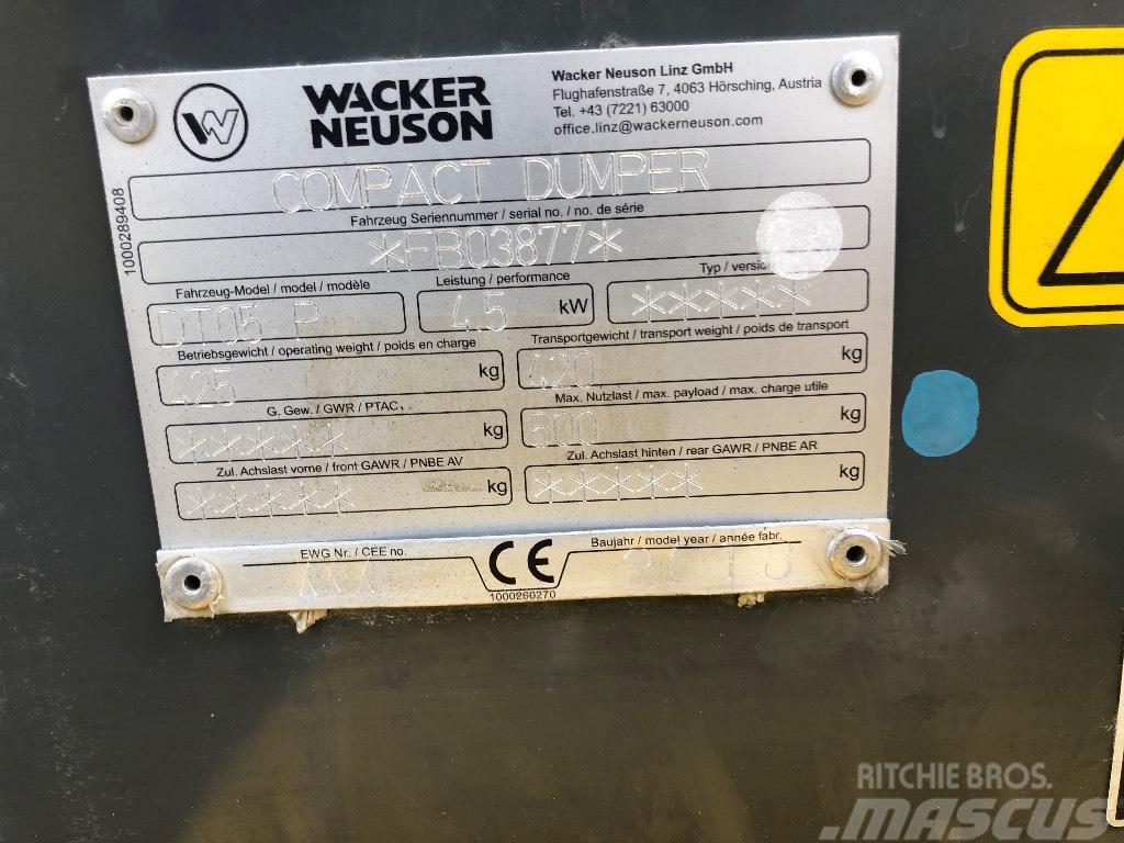 Wacker Neuson DT 05 Roomikkallurid