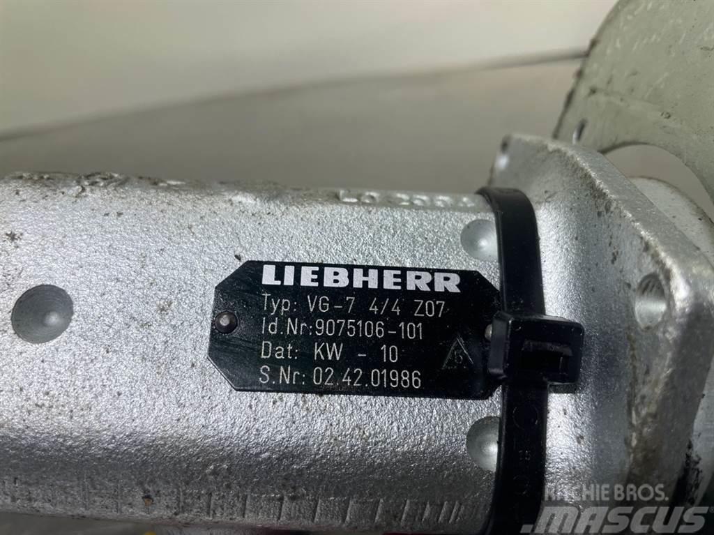 Liebherr A924B-9075106-Servo valve/Servoventil Hüdraulika