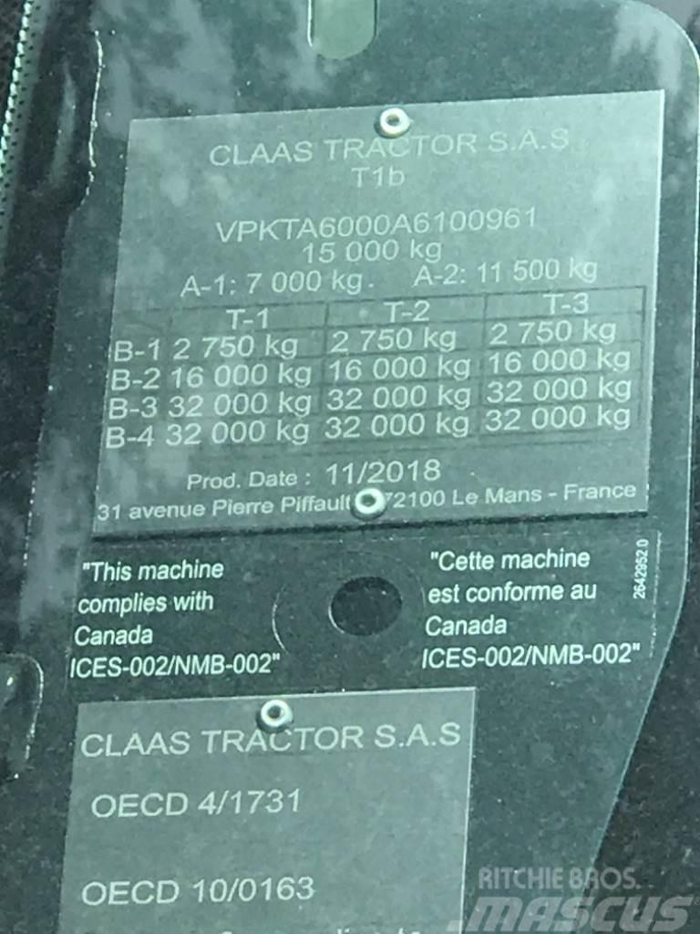 CLAAS 840 Axion Traktorid