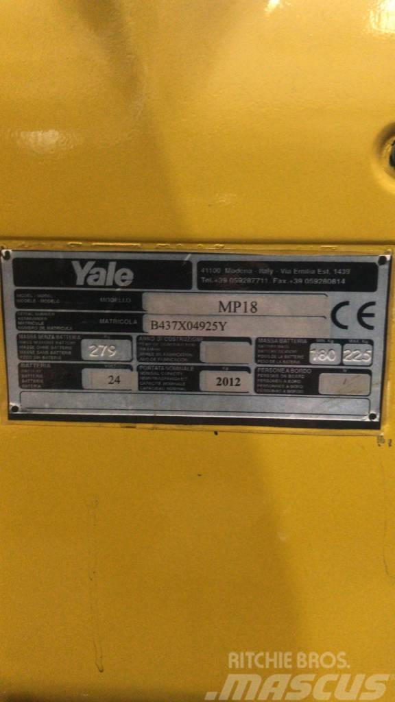 Yale MP18 Elektriline alusesiirdaja