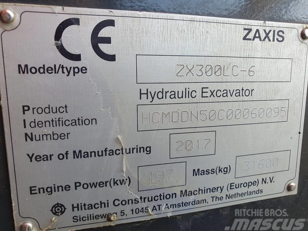 Hitachi Hitatchi ZX300LC-6 Roomikekskavaatorid