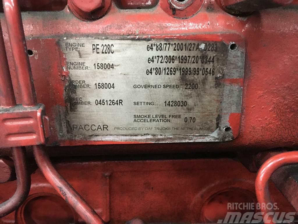DAF PE228C FOR PARTS Mootorid