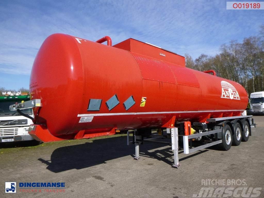 Cobo Bitumen tank inox 34 m3 / 1 comp Tsistern poolhaagised