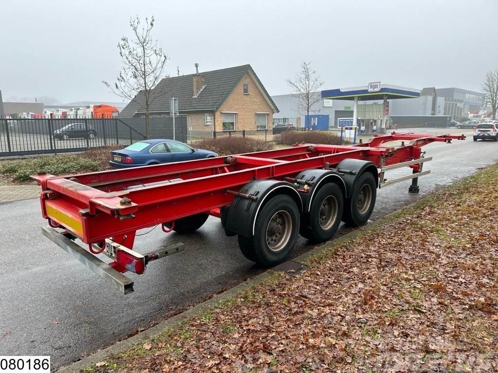Asca Chassis 10, 20, 30, 40, 45 FT container transport Konteinerveo poolhaagised