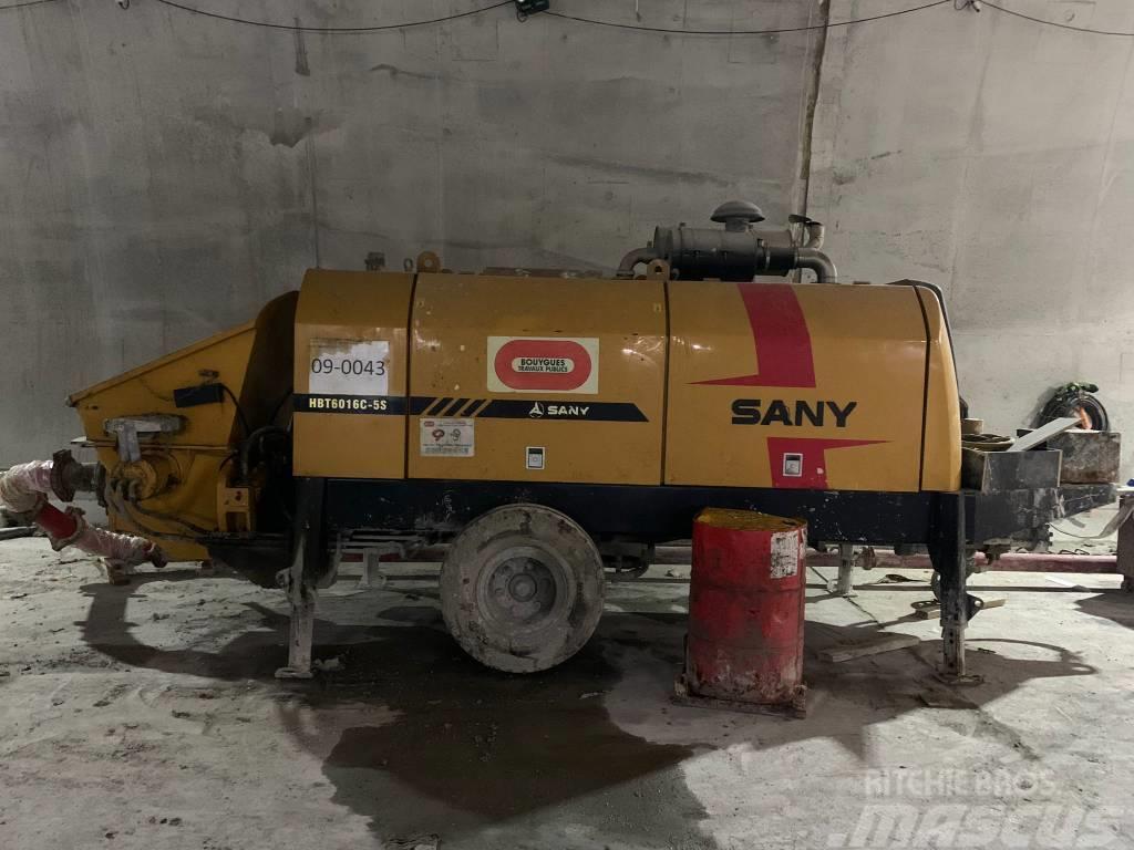 Sany Concrete Pump HBT6016C-5S Betooni pumpautod