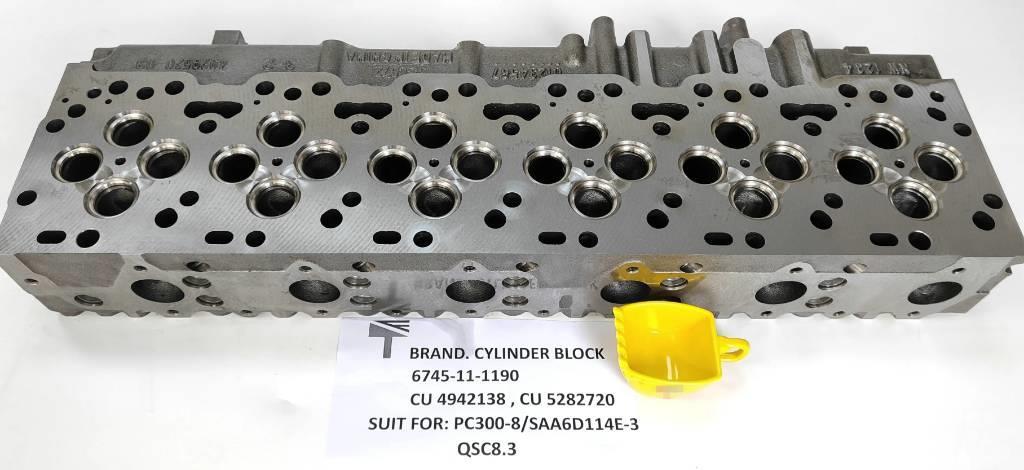 Komatsu 6745-11-1131  cylinder head assy Mootorid