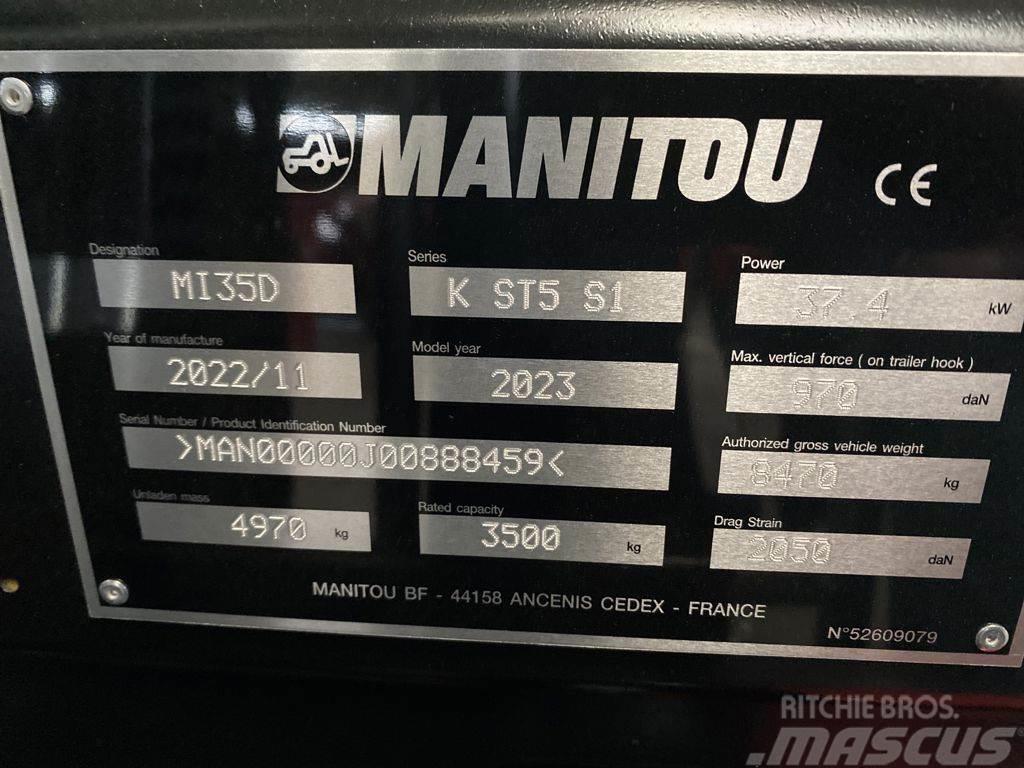 Manitou MI35D Kahveltõstukid - muud