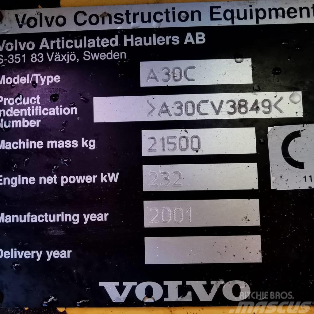 Volvo A 30 C Dumper Liigendraamiga pinnaseveokid