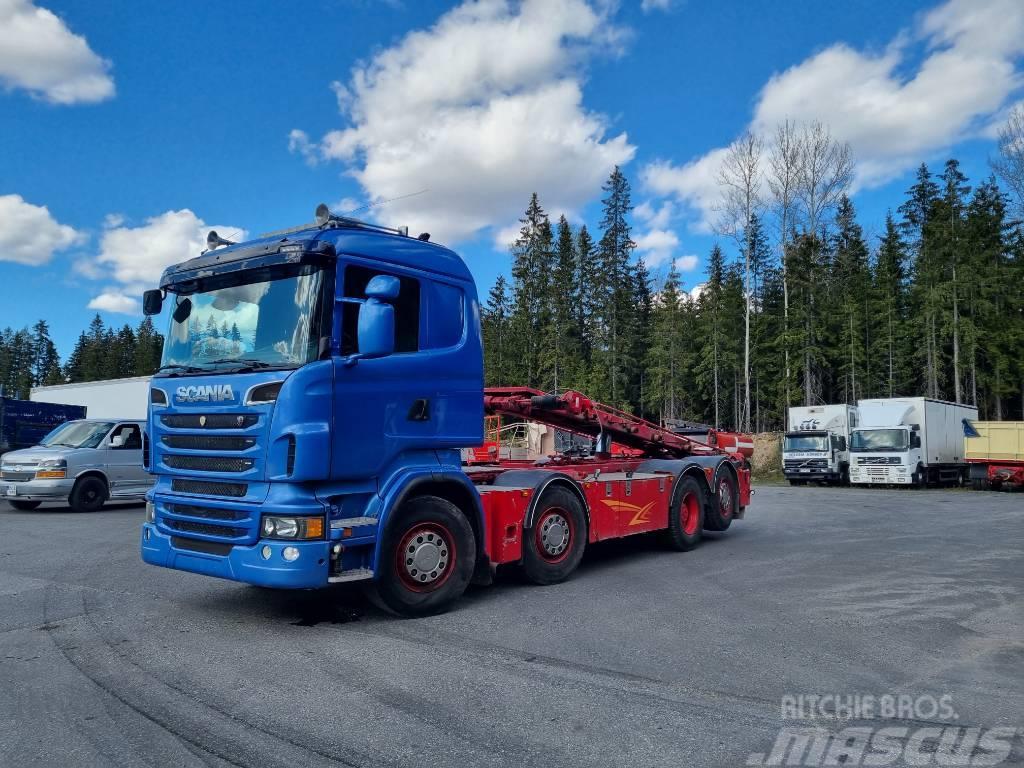 Scania R560 8x2*6HNB Trossüsteemiga vahetuskere veokid