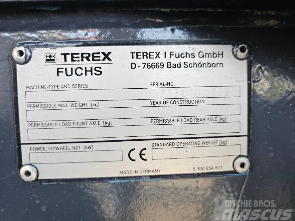 Fuchs MHL 335 Material Handler Lammutusekskavaatorid