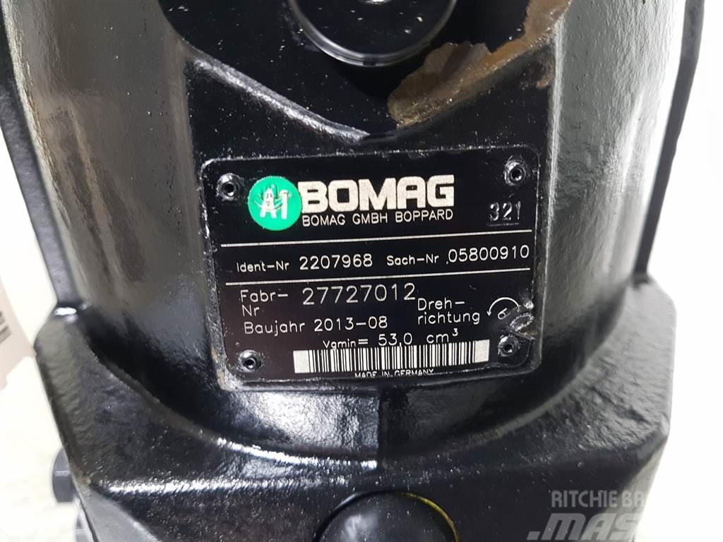 Bomag 05800910-Rexroth A6VM107-R902207968-Drive motor Hüdraulika