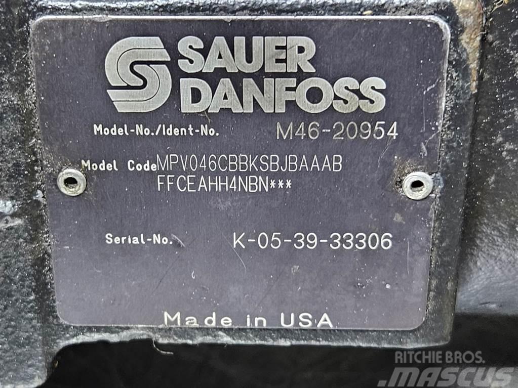 Sauer Danfoss MPV046CBBK-M46-20954-Drive pump/Fahrpumpe/Rijpomp Hüdraulika
