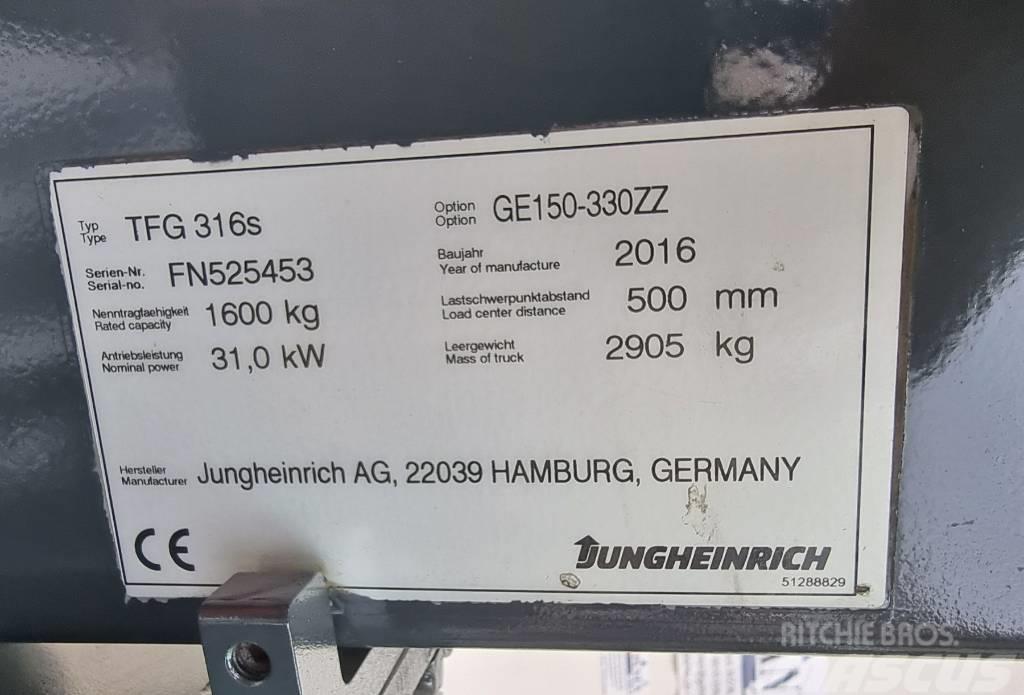 Jungheinrich TFG 316 S Gaasitõstukid
