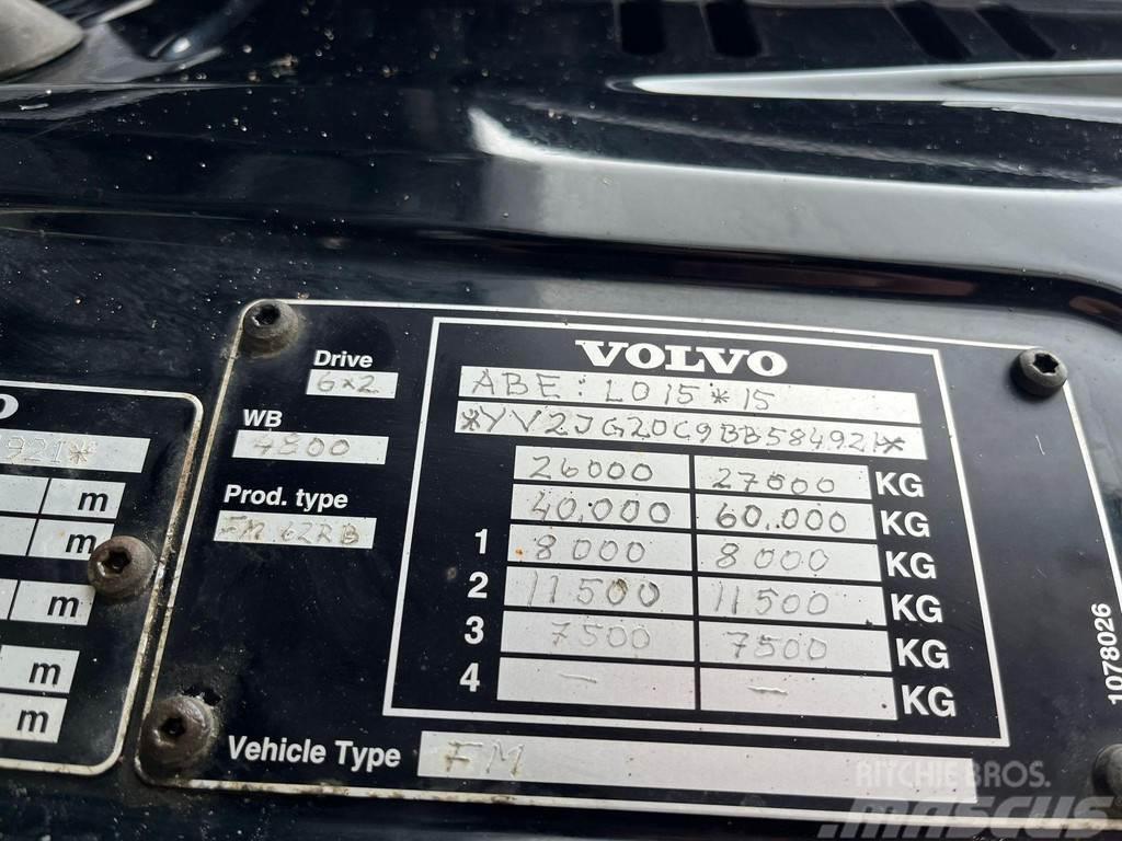 Volvo FMX 460 6x2*4 Meiller RK 20 ton L=6194mm Konksliftveokid