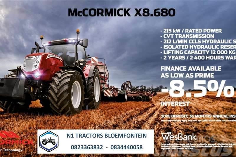 McCormick PROMO - McCormick X8.680 (215kW) Traktorid