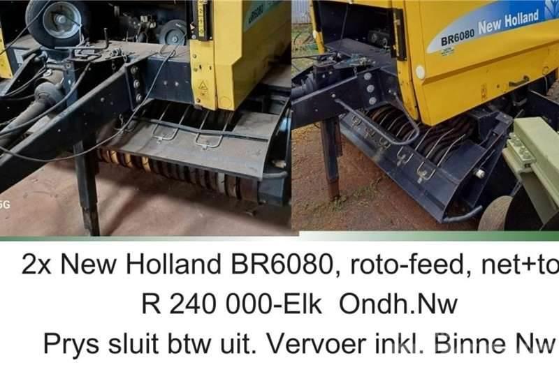 New Holland BR6080 - roto feed - net and twine Muud veokid
