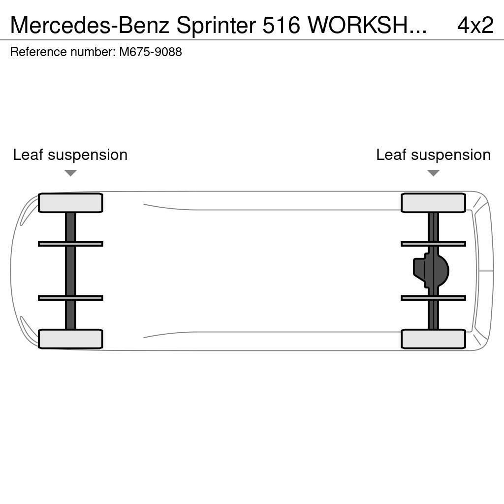 Mercedes-Benz Sprinter 516 WORKSHOP EQUIPMENT / BOX L=4559 mm Kaubikud