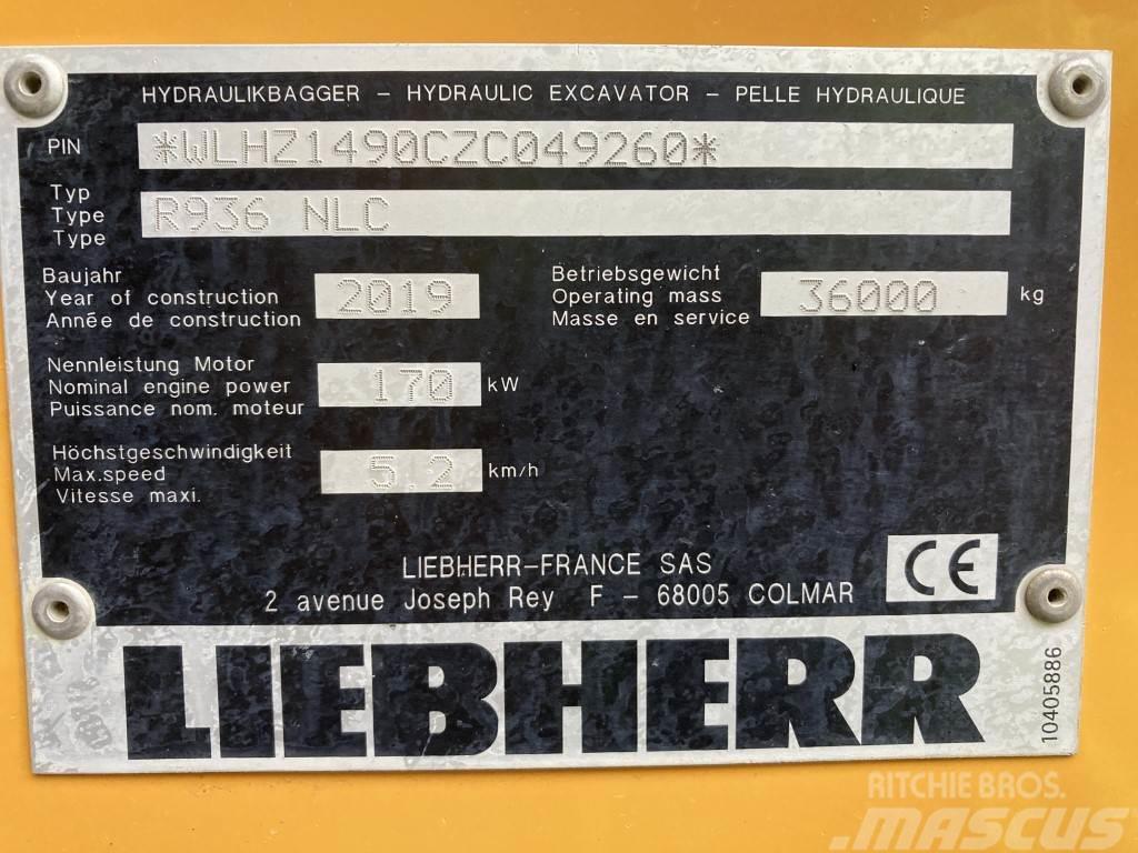 Liebherr R 936 Litronic Roomikekskavaatorid