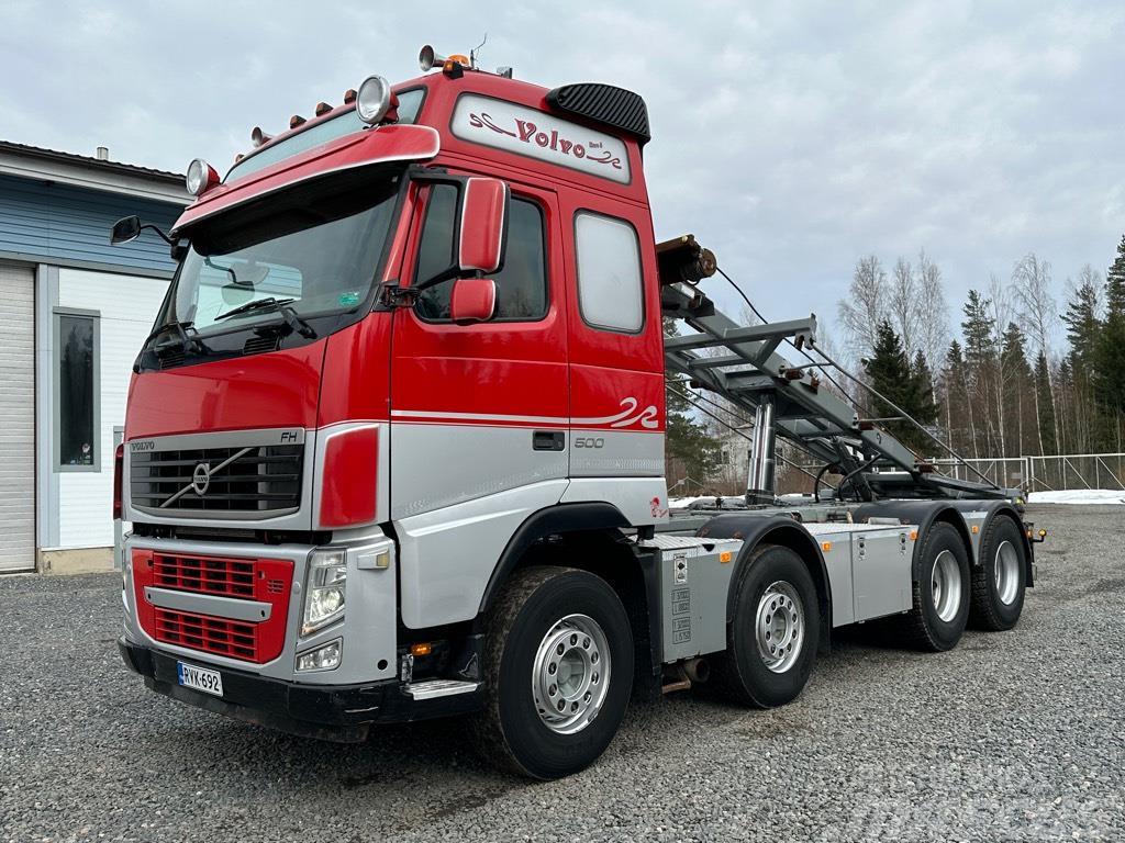 Volvo FH500 8x4 Multilift vaijerilaite Trossüsteemiga vahetuskere veokid