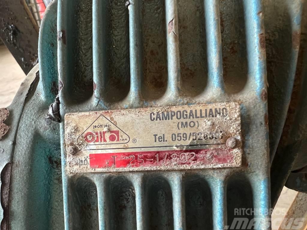  Campogalliano T25-1/802 aftakas pomp Kastmispumbad