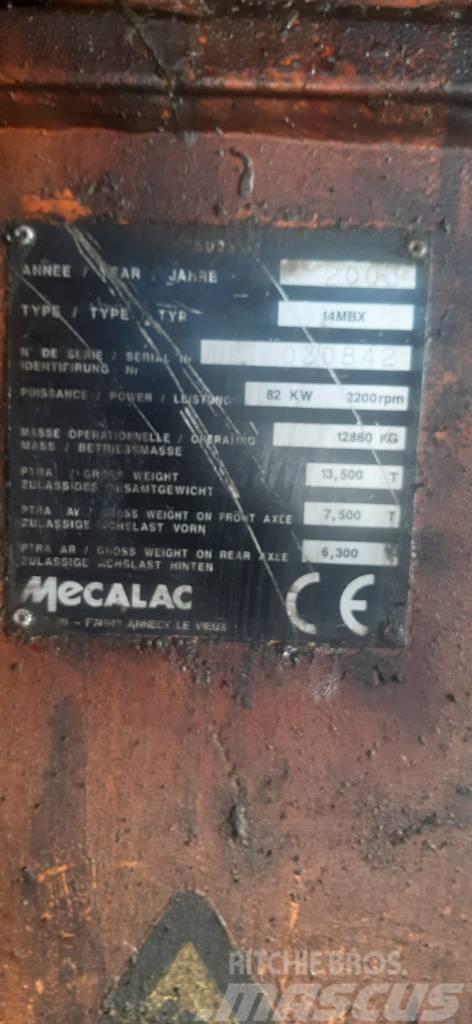 Mecalac 14MBXAR Rail Road Excavator Raudteehooldusmasinad