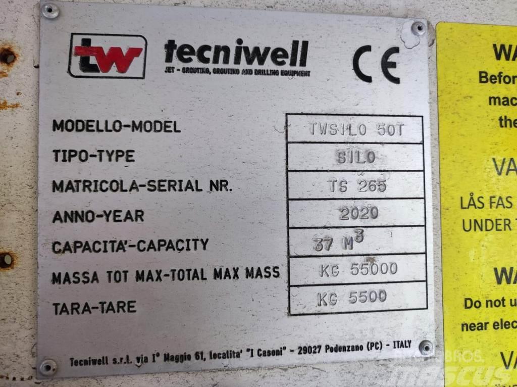  Techniwell TWSILO 50T HORIZONTAL STACKABLE SILO Vahetuskered