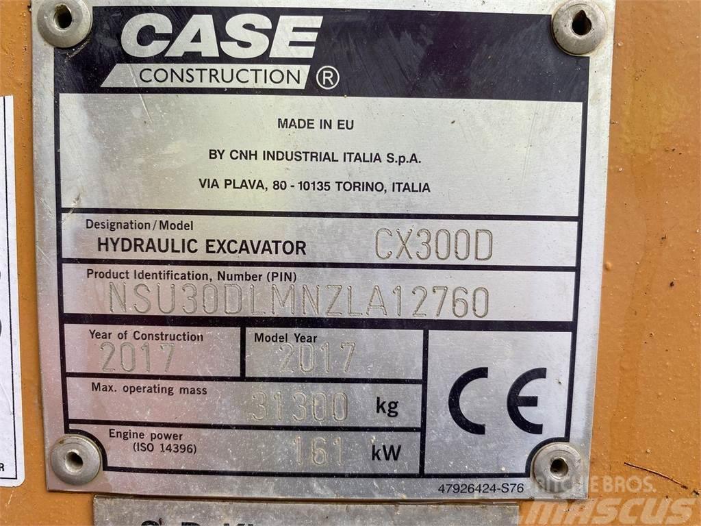 CASE CX300C Roomikekskavaatorid